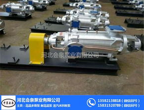 會(huì)泉泵業(yè) 圖 食品廠耐高溫多級(jí)泵 耐高溫多級(jí)泵